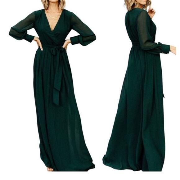 NWT Baltic Born Green Maxi Dress 1XL - Picture 1 of 6